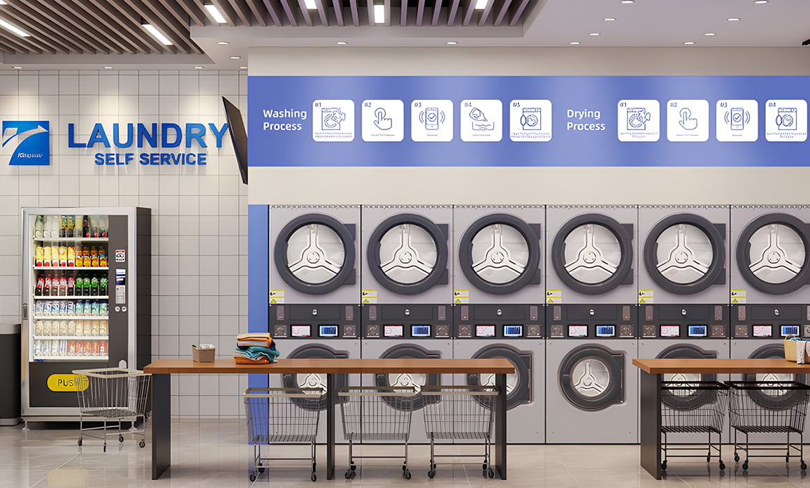 هل أحدثت التكنولوجيا الذكية تحولًا حقيقيًا في صناعة الغسالات الصناعية؟