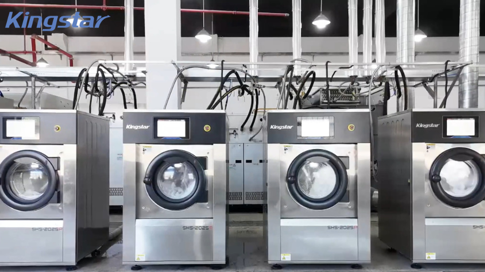 العوامل التي يجب مراعاتها عند اختيار الغسالة الصناعية